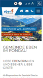 Mobile Screenshot of gemeinde-eben.at